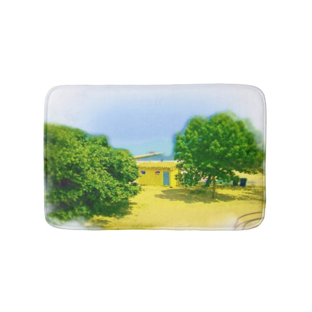 Lakeshores of Chicago Beach Bath Mat (Front)