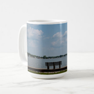Lakeside Bench Coffee Mug