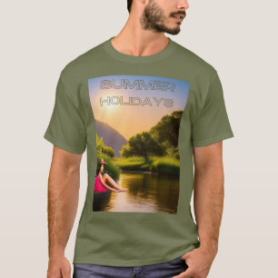 Lakeside Bliss: Summer Retreat T-Shirt