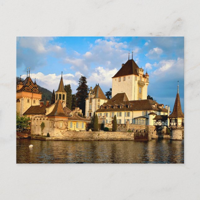 Lakeside Chateau Postcard (Front)