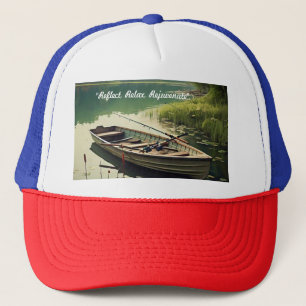 "Lakeside Peaceful Scene" Trucker Hat