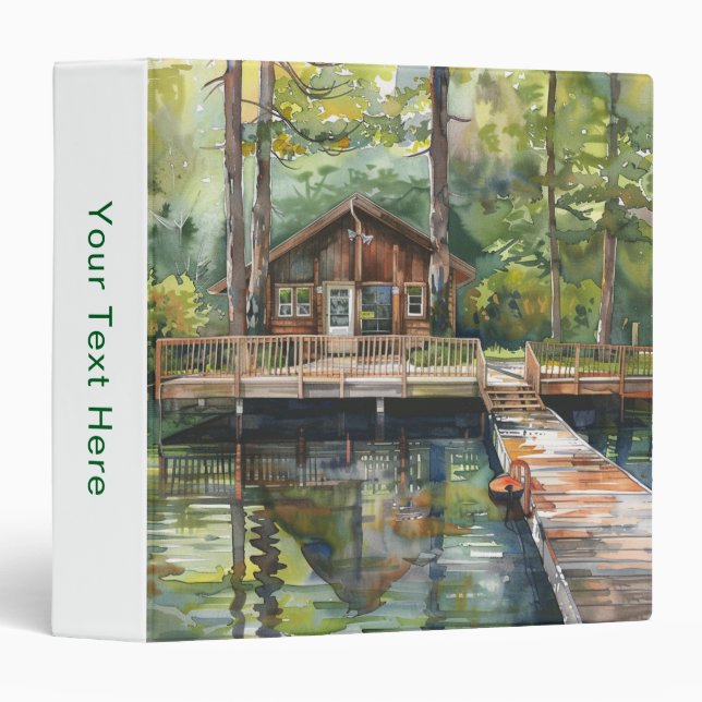 Lakeside Retreat Binder (Front/Spine)