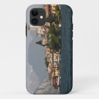 Lakeside town, Malcesine, Verona Province, Italy