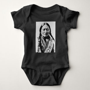 Lakota Chief Surrender: Sitting Bull Fort Buford Baby Bodysuit