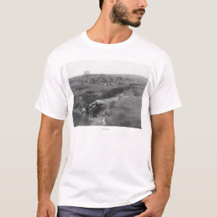 Lakota Indian Camp at the White Clay T-Shirt
