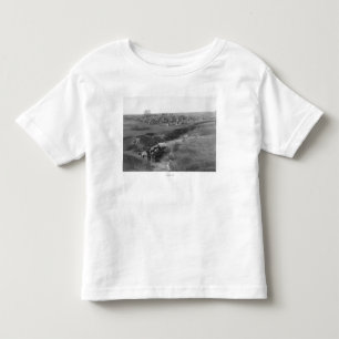 Lakota Indian Camp at the White Clay Toddler T-shirt