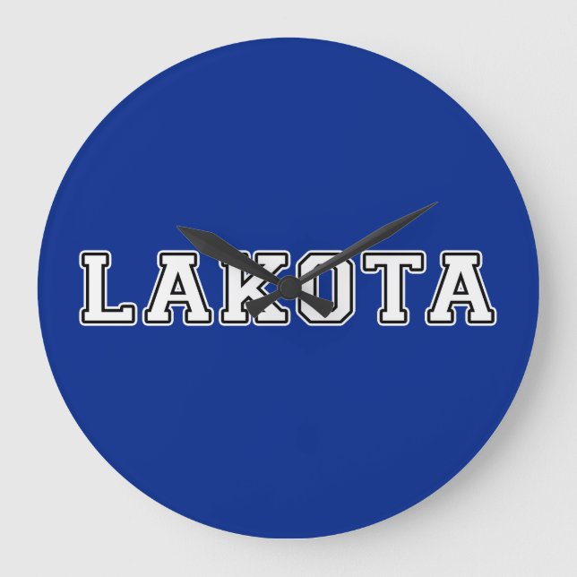 Lakota Large Clock (Front)