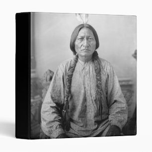 Lakota Leader Sitting Bull Native American Indian  Binder
