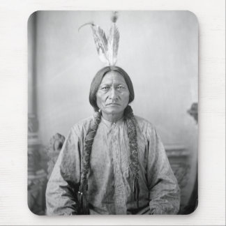 Lakota Leader Sitting Bull Native American Indian Mouse Pad