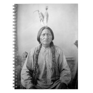 Lakota Leader Sitting Bull Native American Indian  Notebook