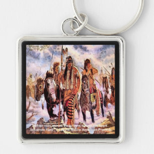 Lakota Native American Nature Proverb Keychain