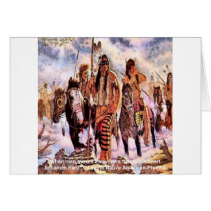 Lakota Native American Nature Proverbe