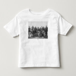 Lakota Scouts and White Soldiers Posed Behind Toddler T-shirt
