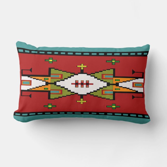 Lakota Spirit Lumbar Pillow (Front)