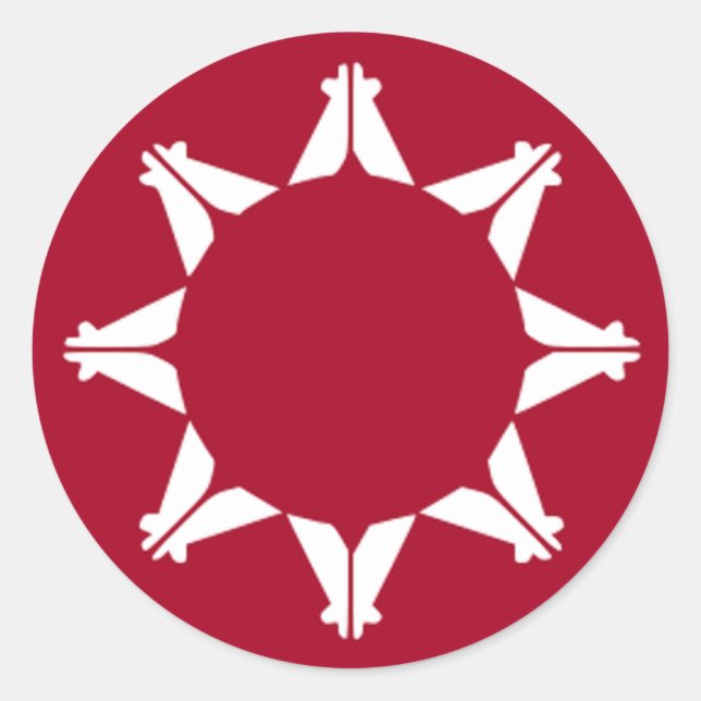 Lakota Tribe Classic Round Sticker (Front)