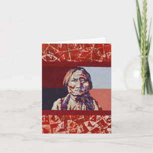 Lakota Warrior: Sitting Bull Card