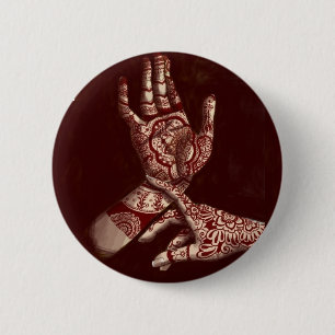 Lakshmi 2 Inch Round Button