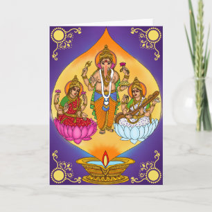 Lakshmi Ganesh Card