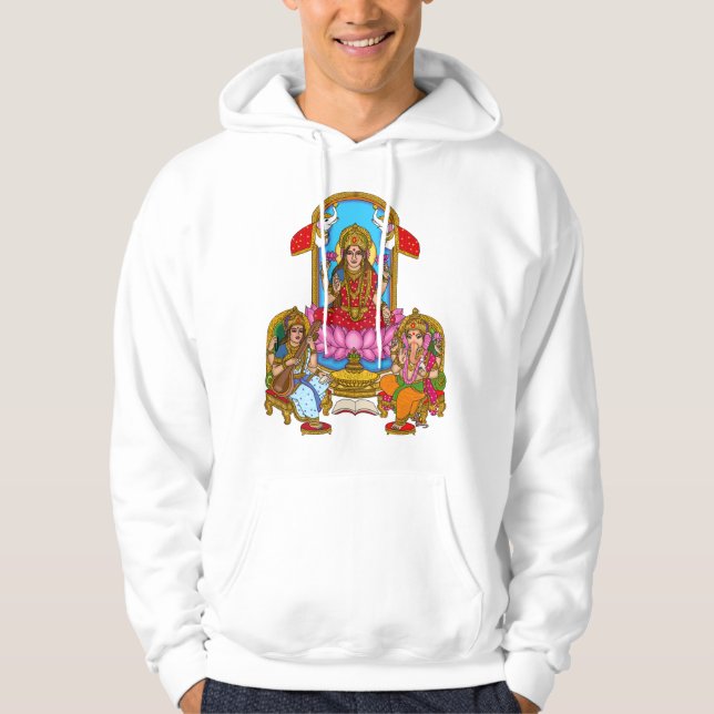 Lakshmi Ganesh Hoodie (Front)