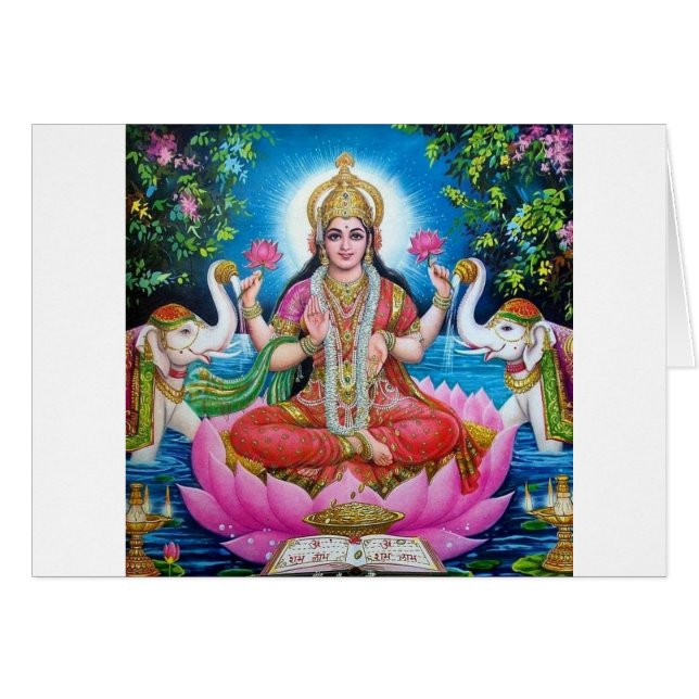 Lakshmi Goddess of Love, Prosperity, and Wealth (Front Horizontal)