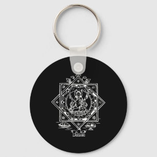 Lakshmi Indian Wealth Goddess Hinduism Yantra  Keychain