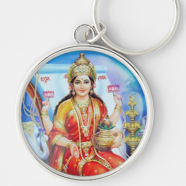 Lakshmi Keychain - Version 1 (Front)