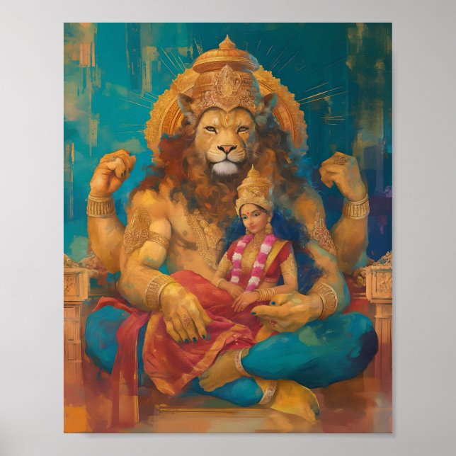 Lakshmi Narasimha Swamy Poster (Front)