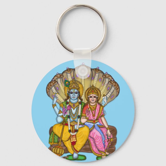 Lakshmi Narayan Keychain (Front)