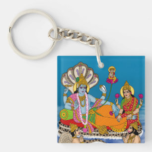 Lakshmi Narayan Keychain