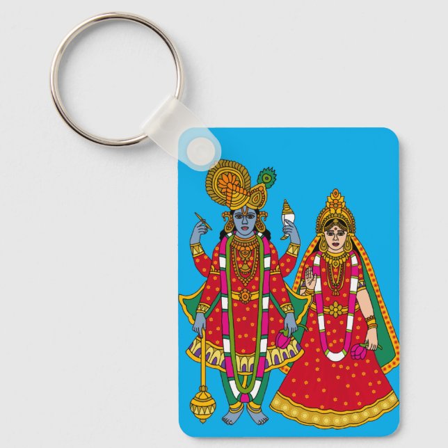 Lakshmi Narayan Keychain (Front)