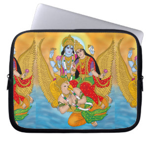 Lakshmi Narayan Laptop Cover – Divine Protection S