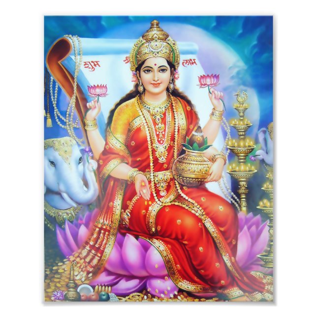 Lakshmi Print (8" x 10") - Version 1 (Front)