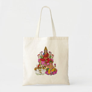 Lakshmi Saraswati Ganesha Tote Bag