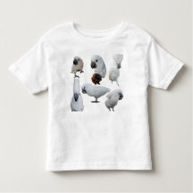 Lala Le Cockatoo Six Poses Tshirt Toddler