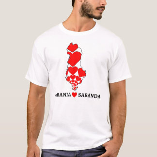 L'Albanie - amour Saranda - T-shirt