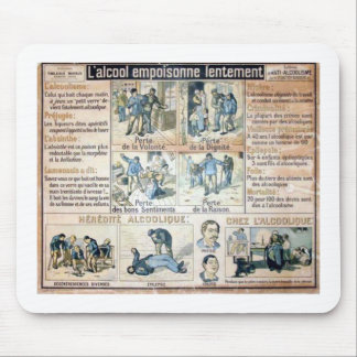 L'Alcool Voila l'Ennemi #2 Mouse Pad