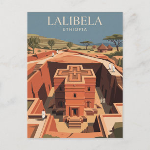 Lalibela Ethiopia Postcard