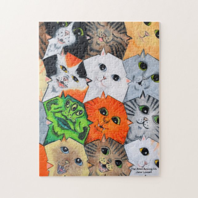 L'alien parmi nous puzzle (Vertical)