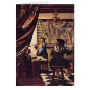 L'allégorie de la peinture par Johannes Vermeer