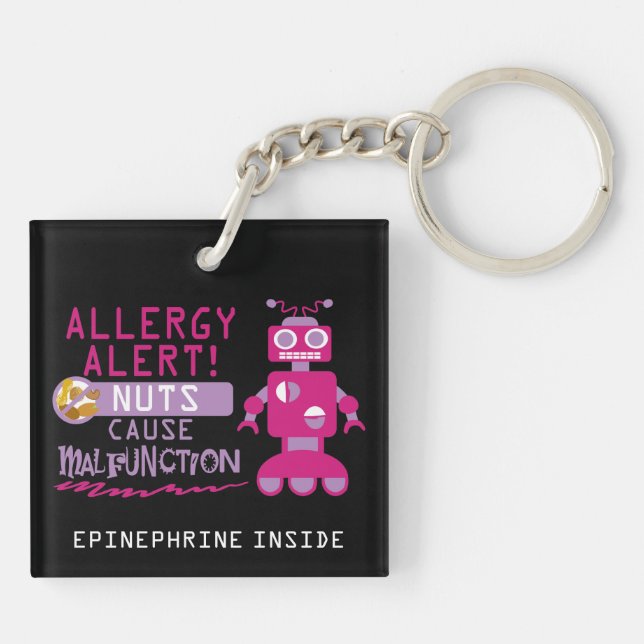 L'allergie d'écrou badine les filles roses de (Dos)