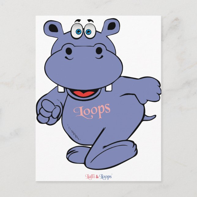 Lalli und Loops Postcard (Front)