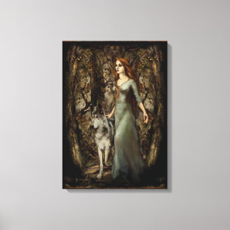 «LaLoba» Wrapped Canvas Print