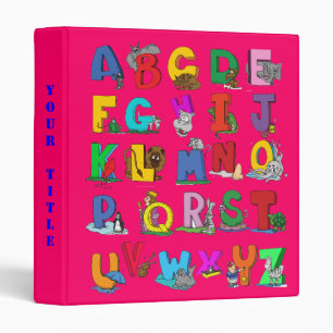 l'alphabet numérote le classeur