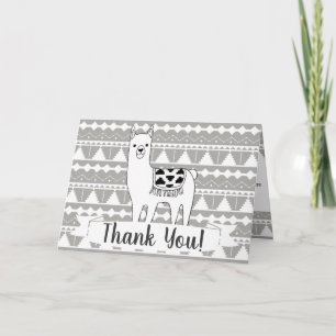 Lama aztèque moderne et Merci tribal de motif