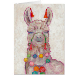 Lama de festival d'aquarelle