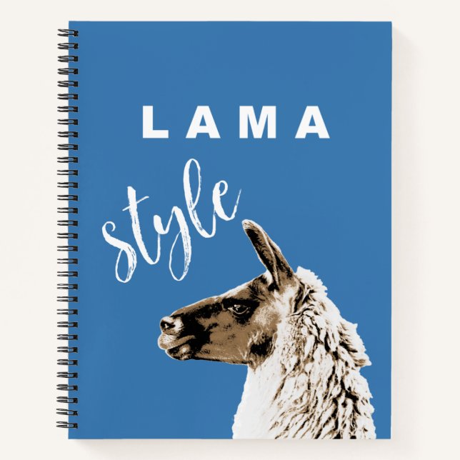 Lama Style Notebook (Front)