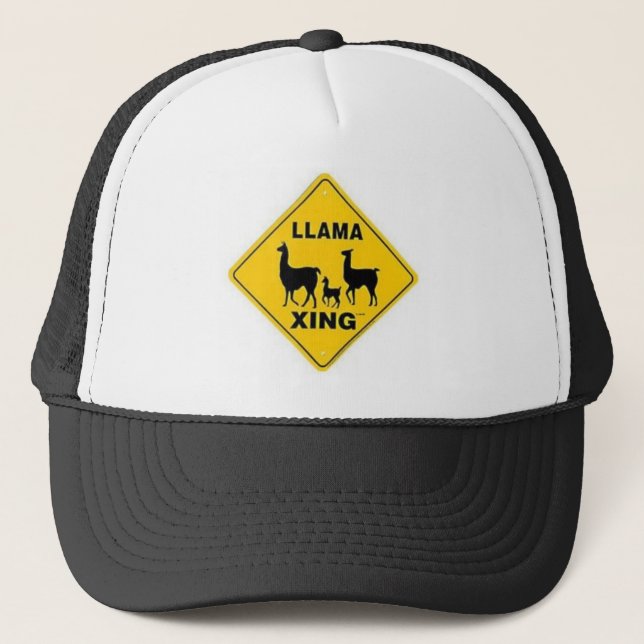 Lama Trucker Hat (Front)