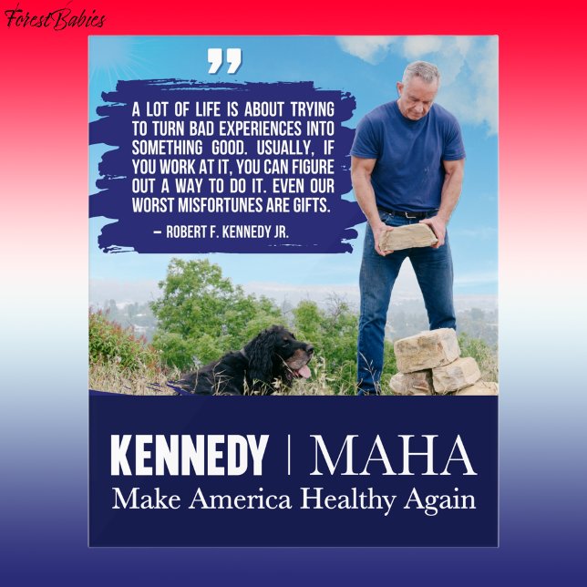 L'AMAG rend l'Amérique en bonne santé Kennedy Dog  (MAHA Robert F Kennedy jr, RFK jr Dog, Bobby Kennedy Make America Healthy Again Quote 🇺🇸)