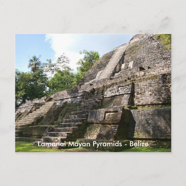 Lamanai, Belize travel postcard (Front)