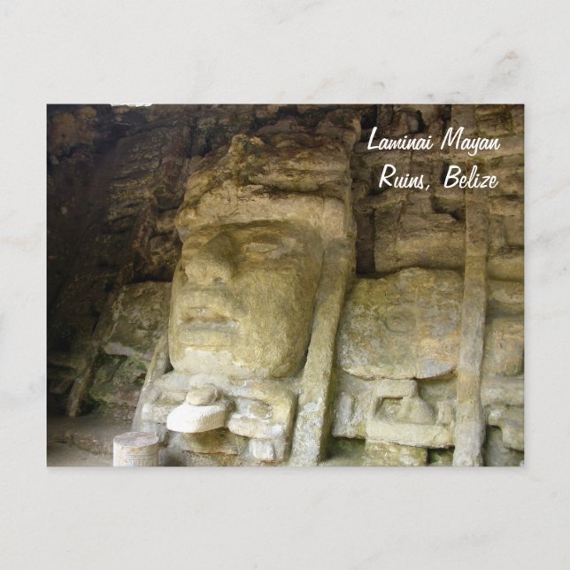 Lamanai Mayan Ruins, Belize Postcard (Front)